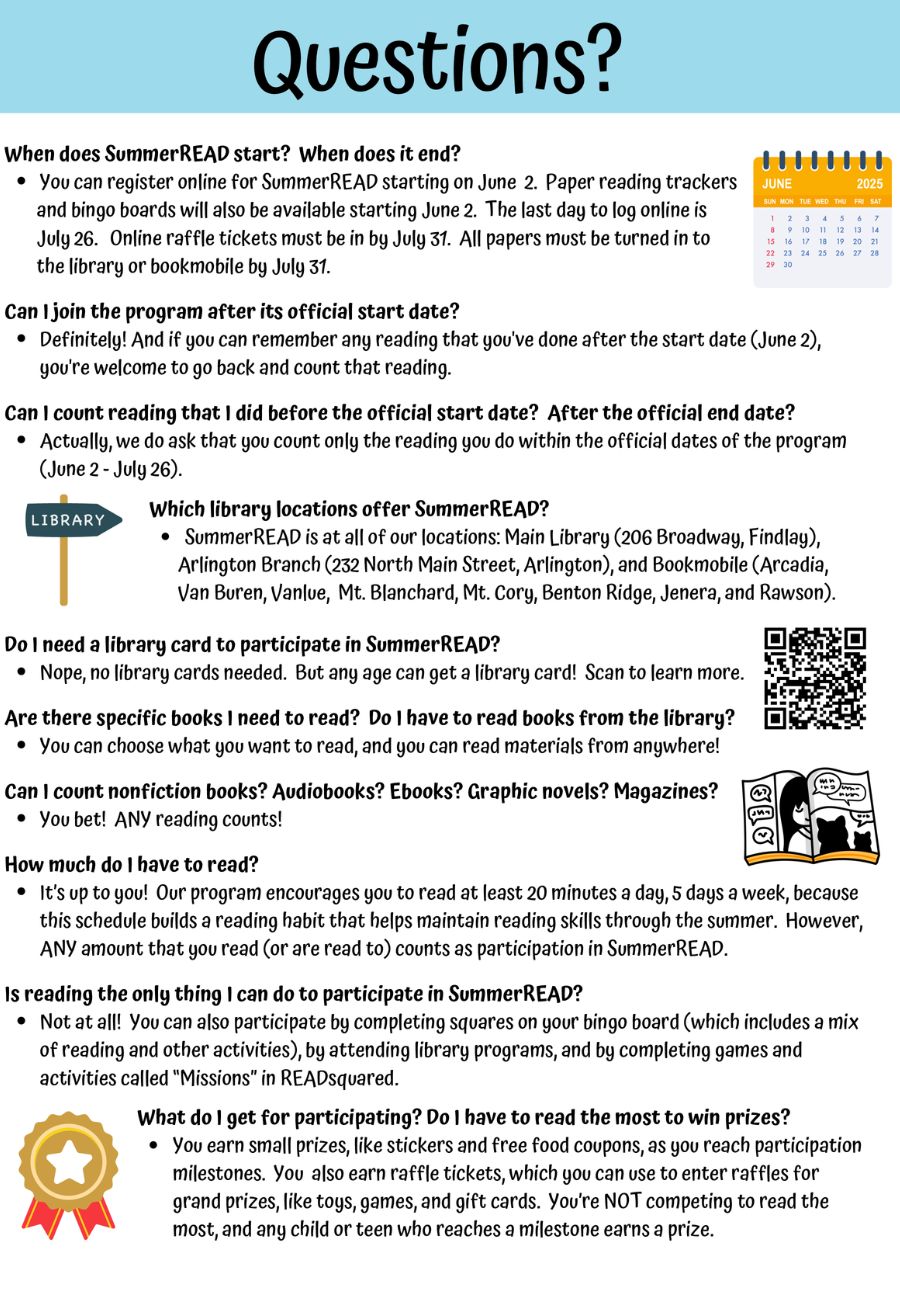 answers to frequently asked quesitons