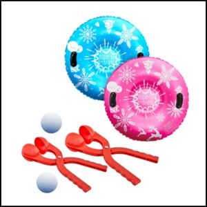 snowball makers and snow tubes