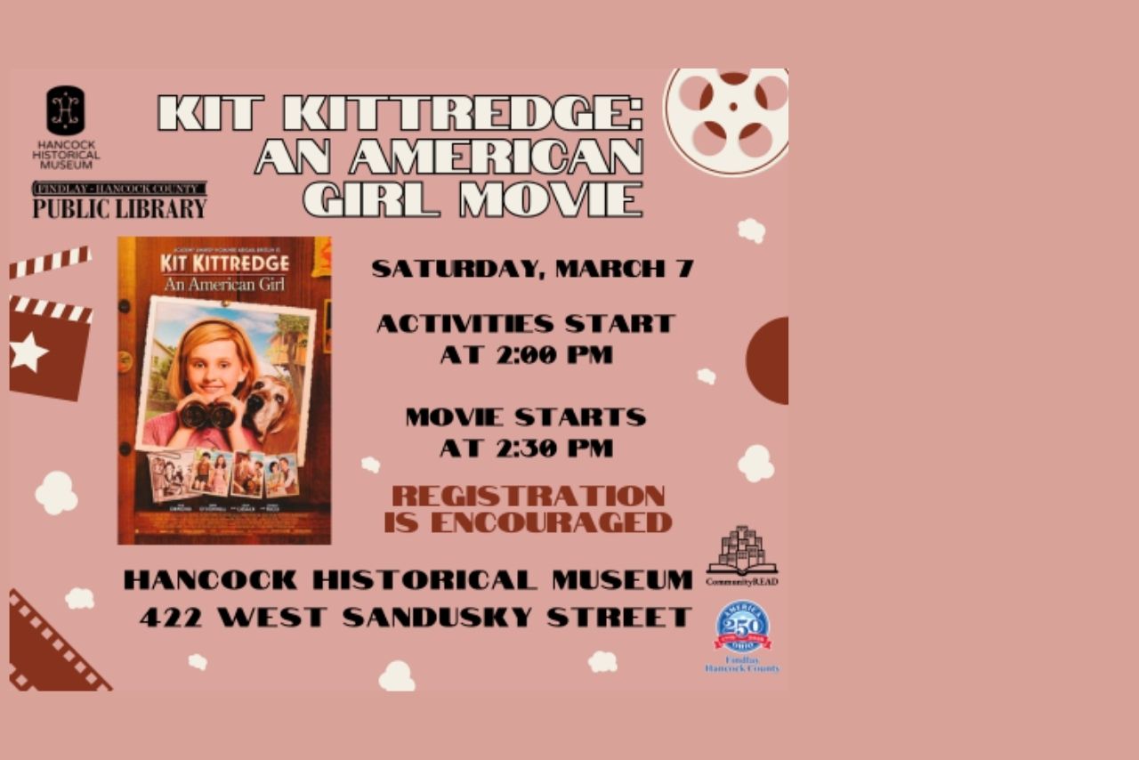 Kit Kittredge writing in a journal with pink background