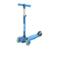 blue scooter