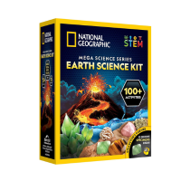 yellow box with volcano on it