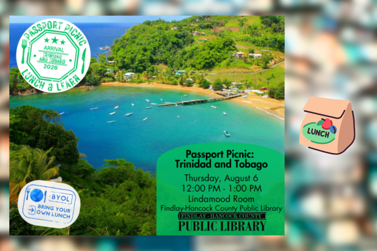 beautiful view of Tobago showing lush green mountains and blue ocean 