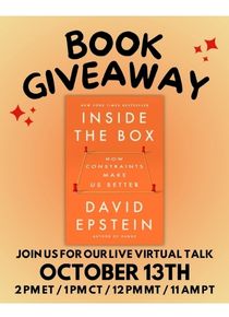 orange background with black text showing orange book with white text