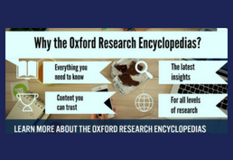 Oxford Research Encyclopedias