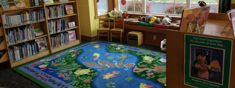 children's department at Arlington Branch