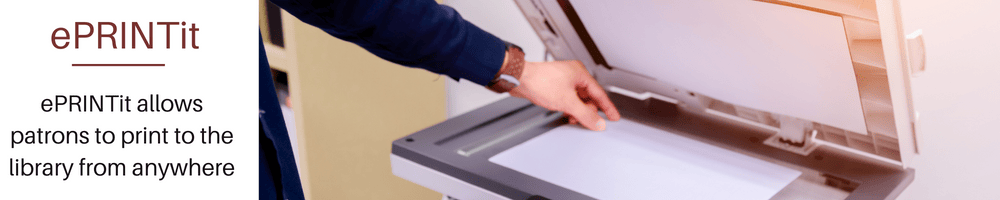 person printing at printer