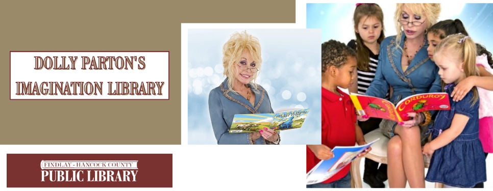 Dolly Parton reading to children